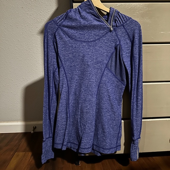 Lululemon quarter zip cobalt blue 6 - Picture 2 of 7